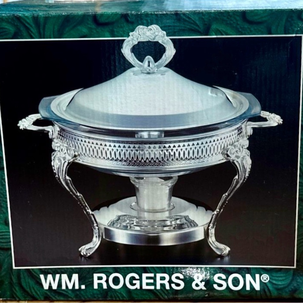 WM Rodgers & sons Silver plated food warmer